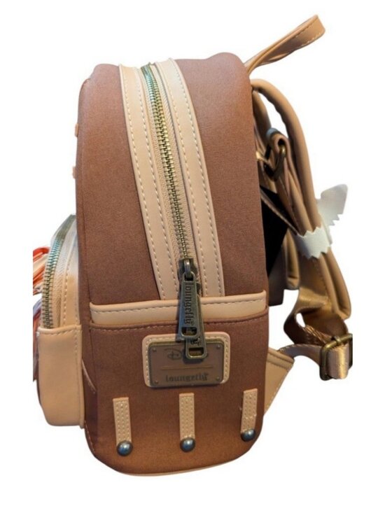 Loungefly Jack Sparrow Pirates of the Caribbean Cosplay Mini Backpack NWT main image 2